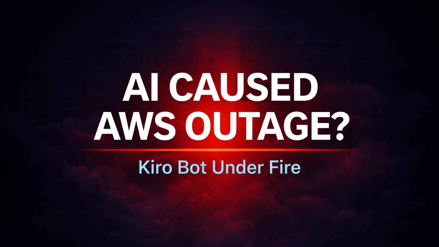 AWS Outage After AI Bot Kiro Glitch: What Really Happened and Why It Matters for Developers